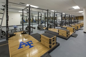 USAF Cadet Gymnasium weight room