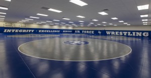 USAF cadet gymnasium wrestling area