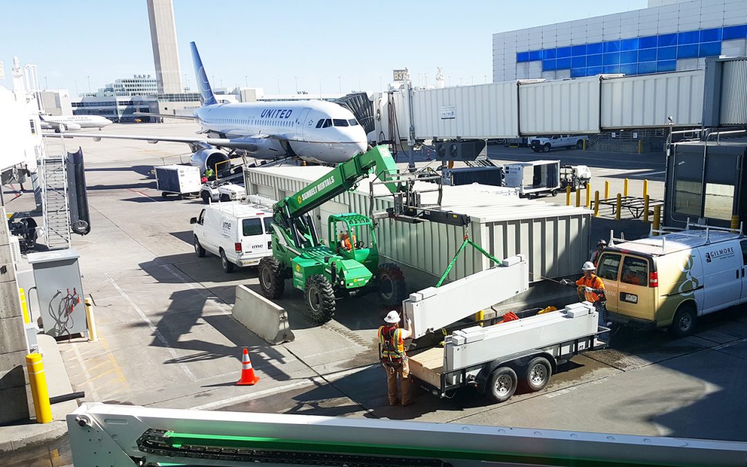 United Airlines, Concourse B OONE and RIDS Installation