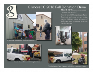 2018 Clothing Donation