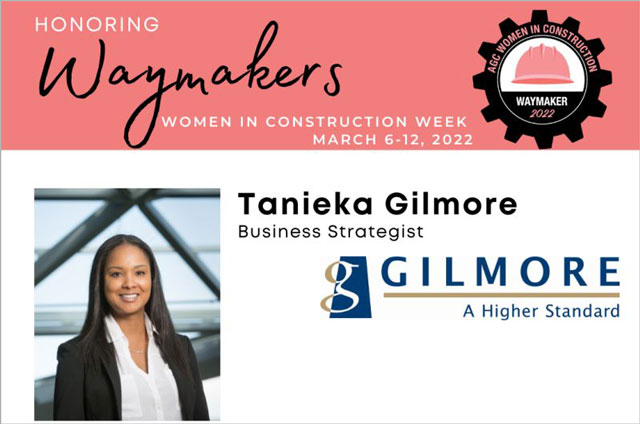 Tanieka Gilmore Recognized as a 2022 Waymaker